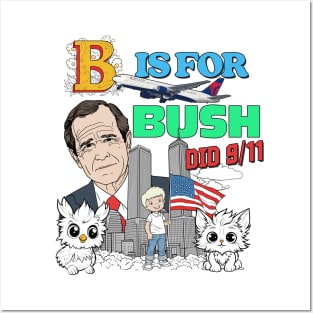 Bush Did 9/11 - 90s Style Meme Aesthetic Posters and Art